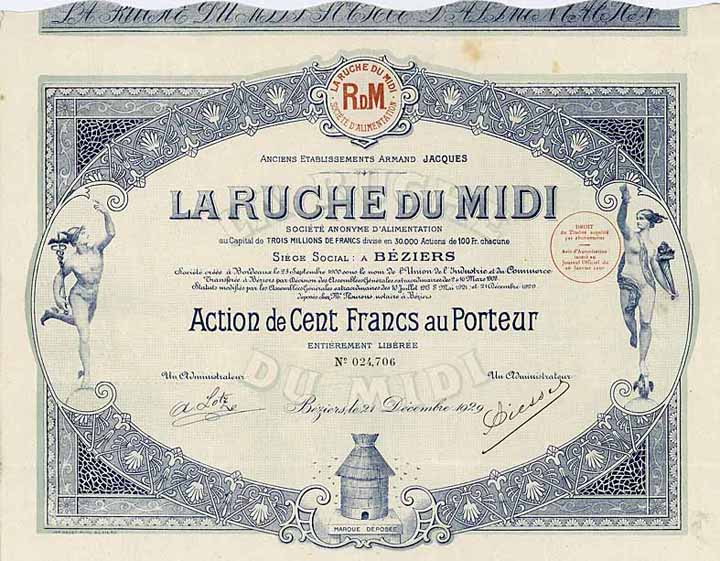 La Ruche du Midi S.A. d'Alimentation