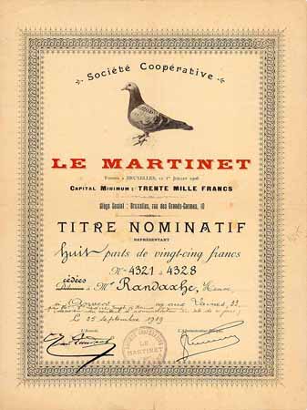 Société Coopérative Le Martinet