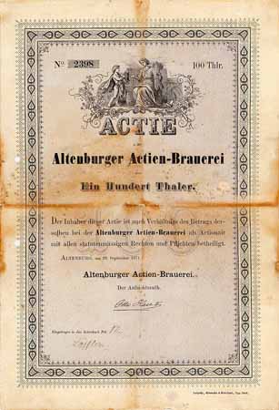 Altenburger Actien-Brauerei