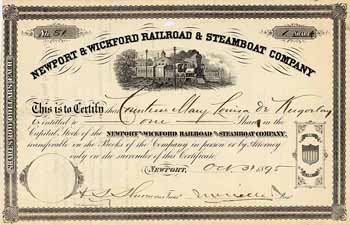 Newport & Wickford Railroad & Steamboat Co.