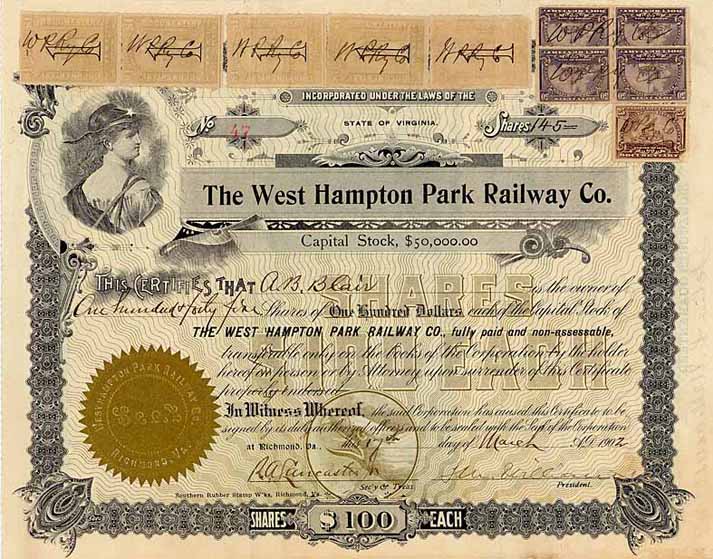 West Hampton Park Railway