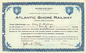 Atlantic Shore Railway