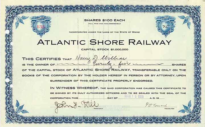 Atlantic Shore Railway