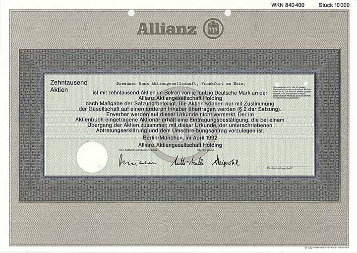 Allianz AG Holding