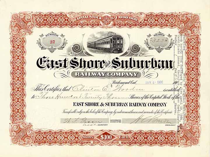 East Shore & Suburban Railway