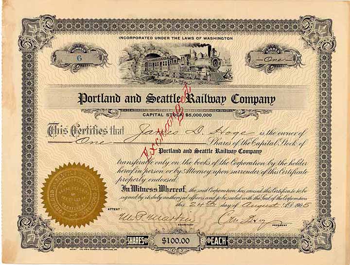 Portland & Seattle Railway