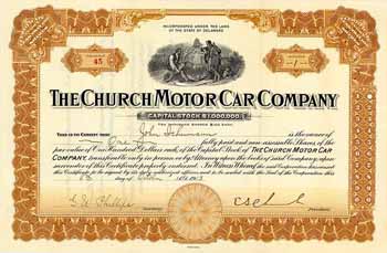 Church Motor Car Co.