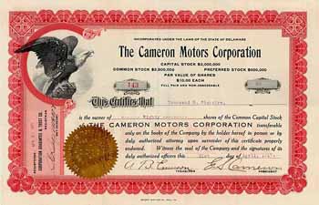 Cameron Motors Corp.
