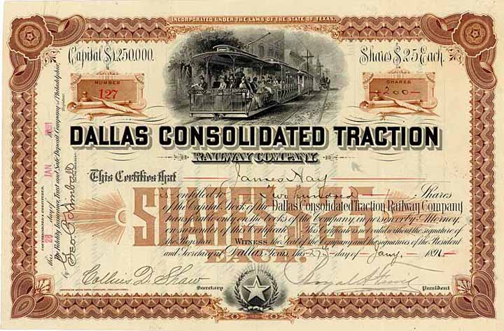 Dallas Consolidated Traction Railway