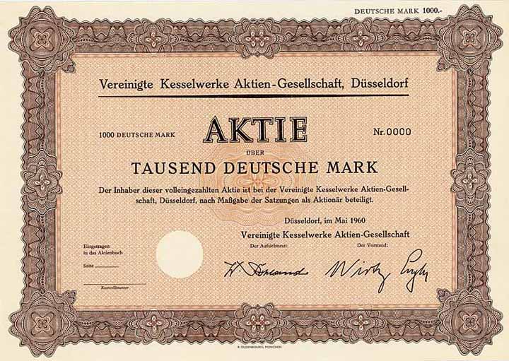 Vereinigte Kesselwerke AG