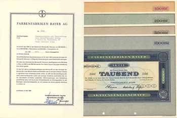 Farbenfabriken Bayer AG (5 Stücke)