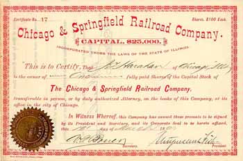 Chicago & Springfield Railroad