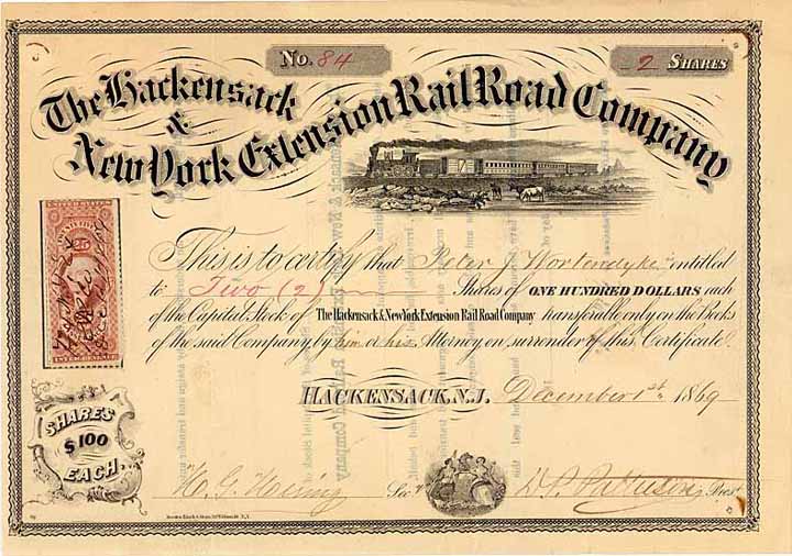 Hackensack & New-York Extension Railroad