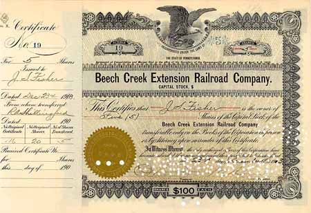 Beech Creek Extension Railroad