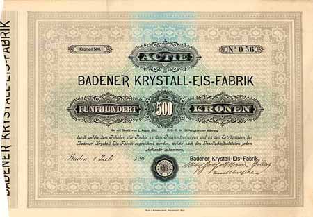 Badener Krystall-Eis-Fabrik