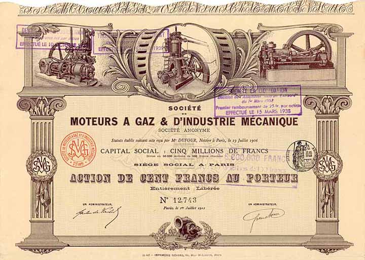 Société de Moteurs a Gaz & d'Industrie Mécanique S.A.