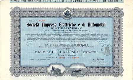 Società Imprese Elettriche e di Automobili Giuseppe Lo Cascio e C.