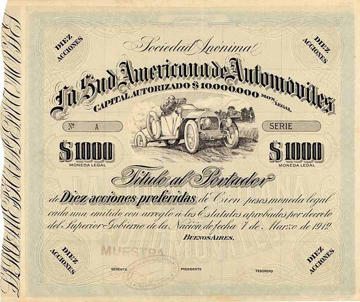 S.A. La Sud Americana de Automóviles