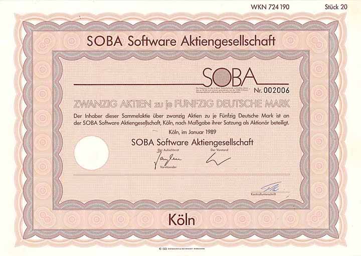 SOBA Software AG