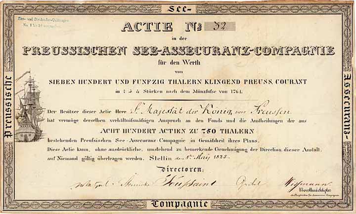 Preußische See-Assecuranz-Compagnie