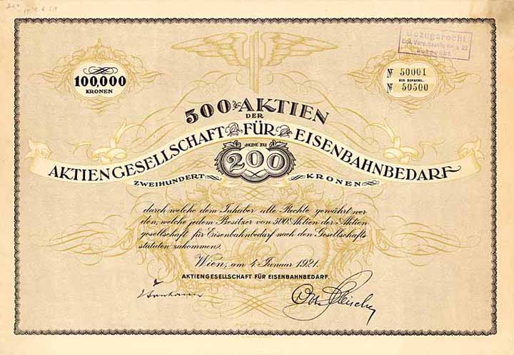 AG für Eisenbahnbedarf