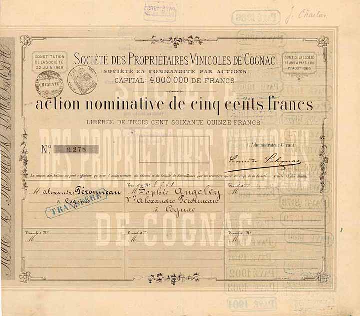 Société des Propriétaires Vinicoles de Cognac