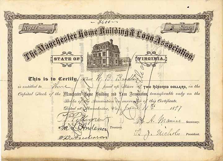 Manchester Home Building & Loan Association