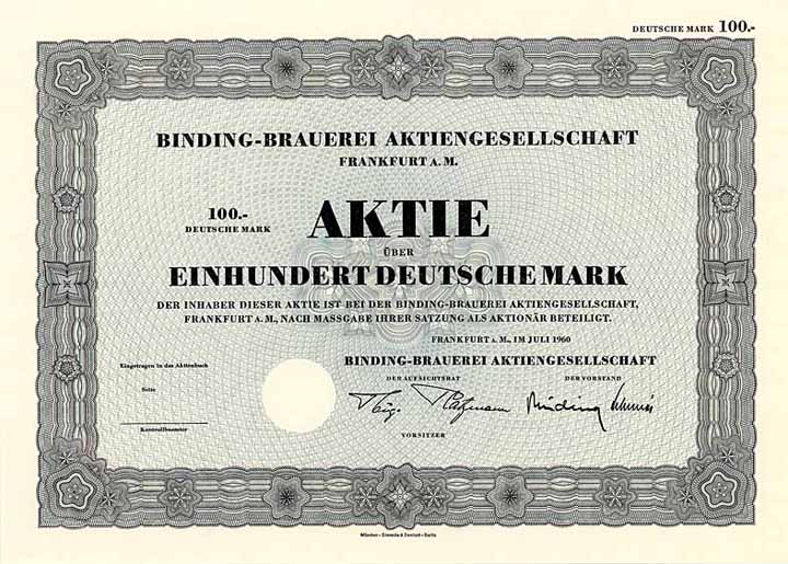 Binding-Brauerei AG