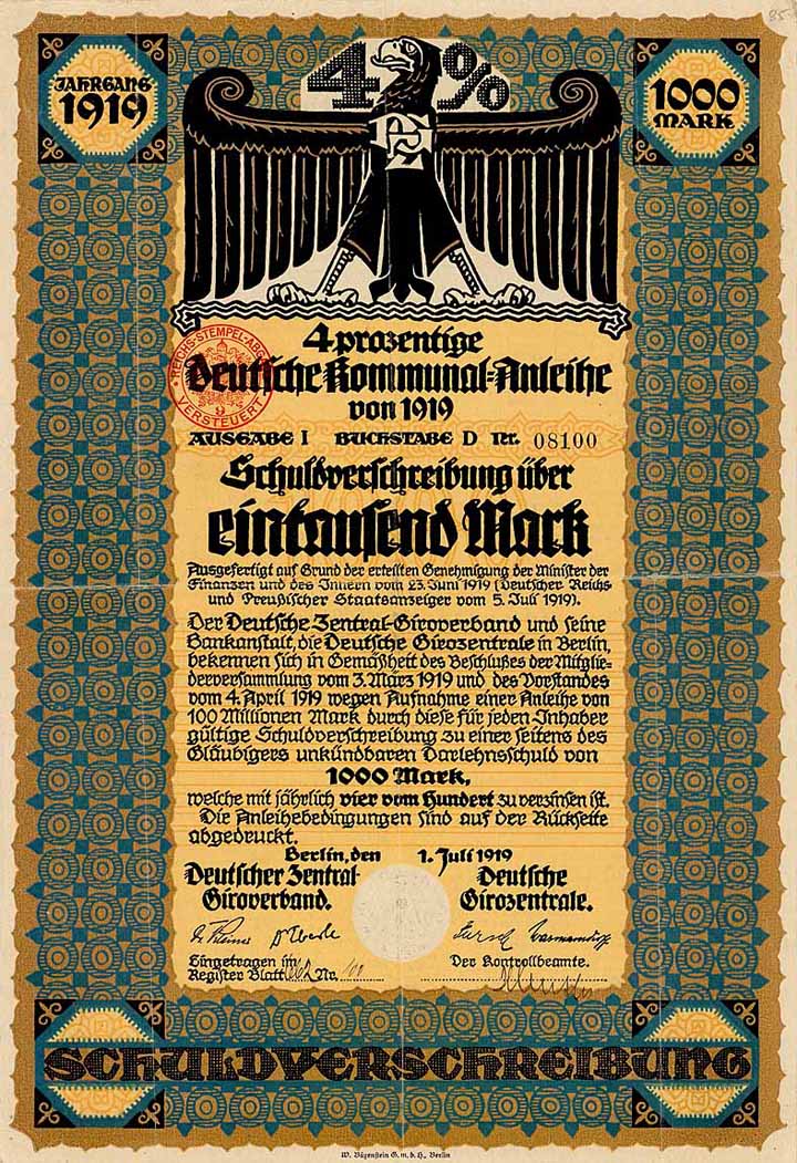 Deutscher Zentral-Giroverband / Deutsche Girozentrale