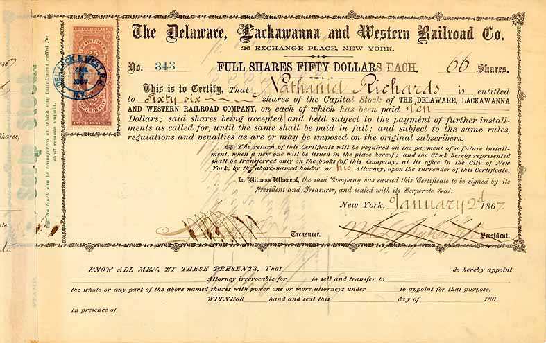 Delaware, Lackawanna & Western Railroad