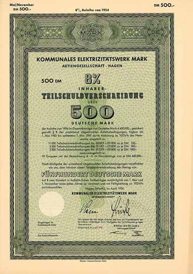 Kommunales Elektrizitätswerk Mark AG