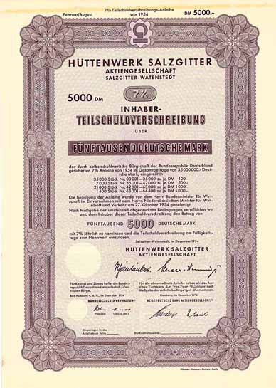 Hüttenwerk Salzgitter AG