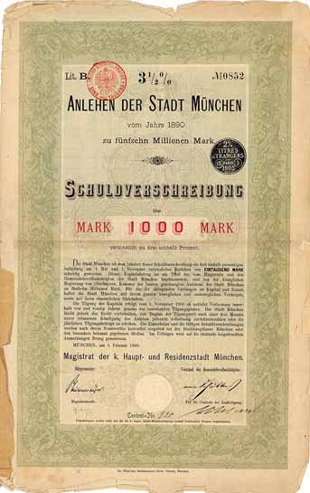 k. Haupt- und Residenzstadt München