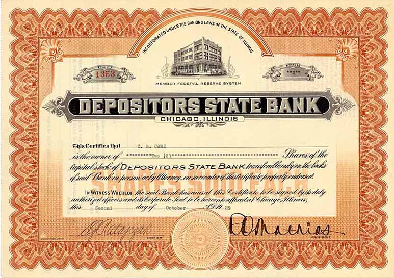Depositors State Bank