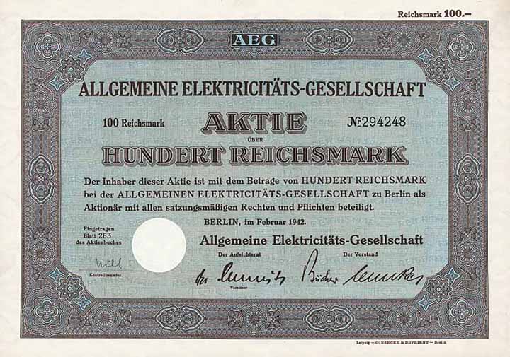 Allgemeine Elektricitäts-Gesellschaft