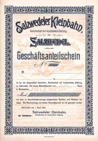 Salzwedeler Kleinbahn GmbH