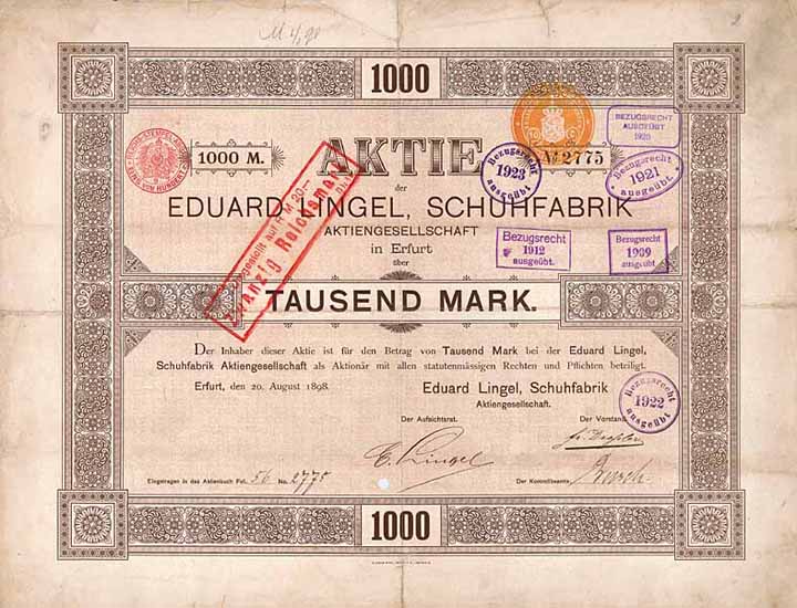 Eduard Lingel Schuhfabrik AG