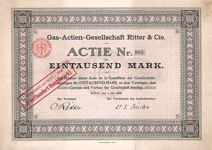 Gas-AG Ritter & Cie.