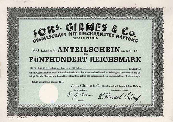 Johs. Girmes & Co. GmbH