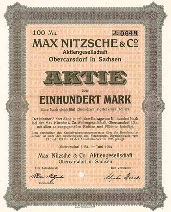 Max Nitzsche & Co. AG