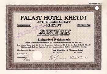 Palast Hotel Rheydt AG