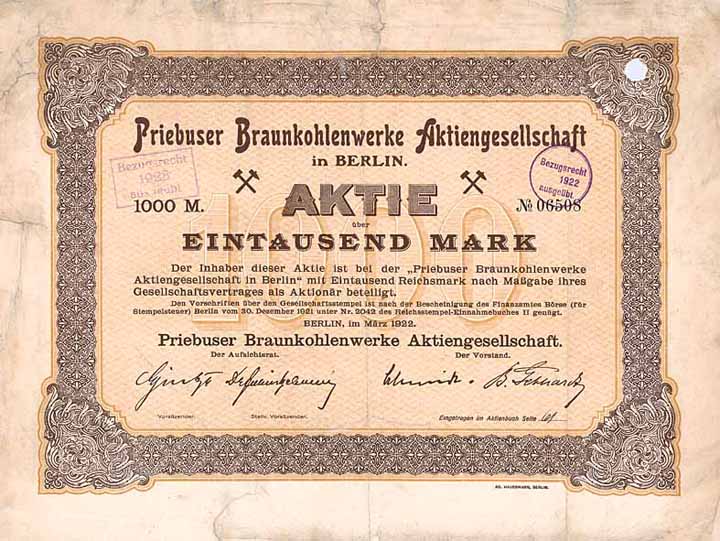 Priebuser Braunkohlenwerke AG