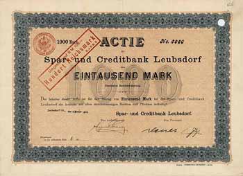 Spar- und Creditbank Leubsdorf