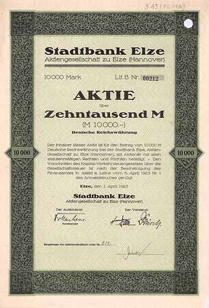 Stadtbank Elze AG