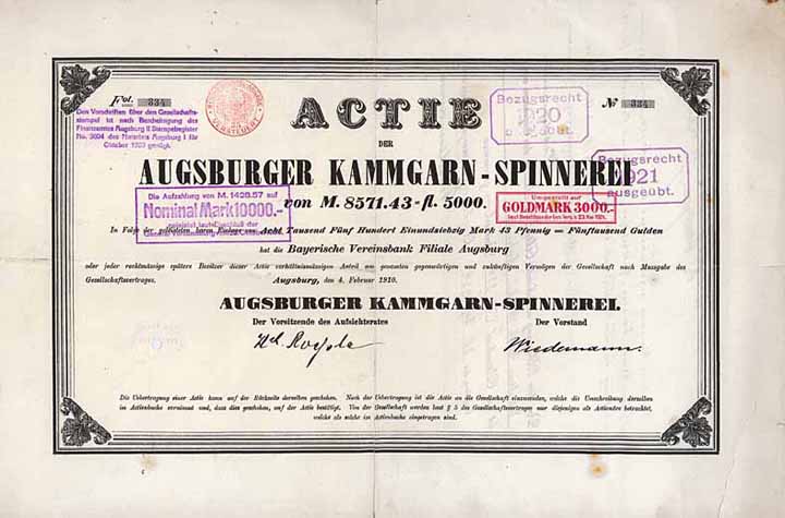 Augsburger Kammgarn-Spinnerei