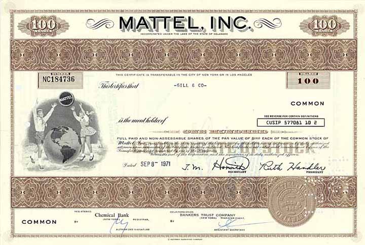 Mattel, Inc.