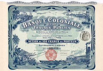 Banque Coloniale et de Travaux Publics S.A.