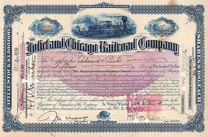 Joliet & Chicago Railroad