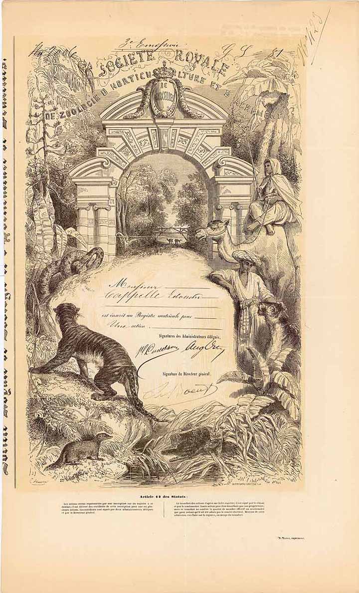 Société Royale de Zoologie d’Horticulture et d’Acrement de Bruxelles