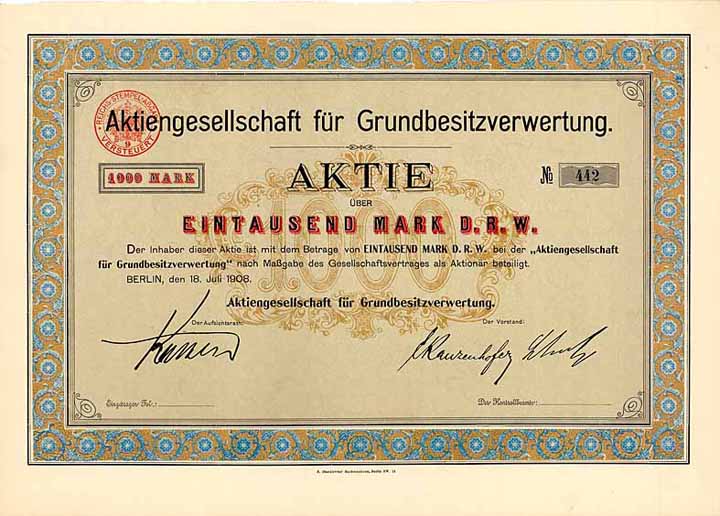 AG für Grundbesitzverwertung